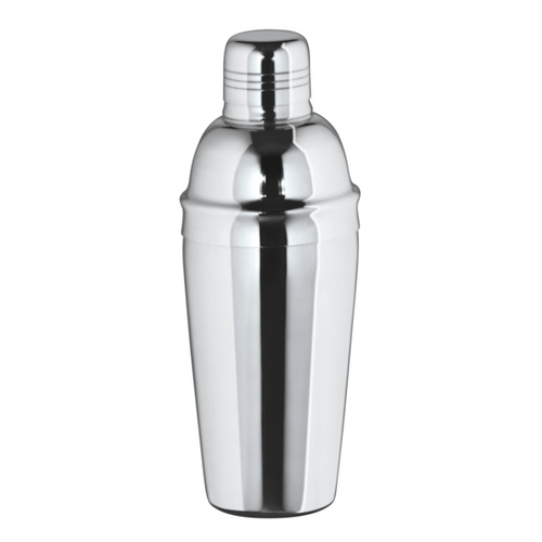 3-osainen Shaker/Ravistin 500 ml, teräs