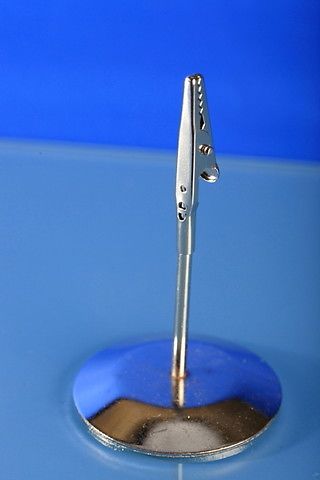 Hintalappupidike kiiltävä metalli 10 cm pyöreä jalka